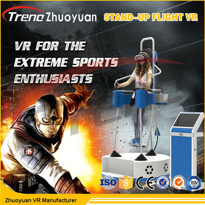 Realtà virtuale completa Flight Simulator di moto che sta con i vetri da 360 gradi VR 1080P