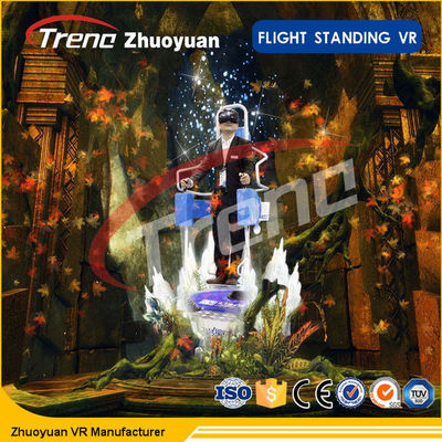 Realtà virtuale completa Flight Simulator di moto che sta con i vetri da 360 gradi VR 1080P