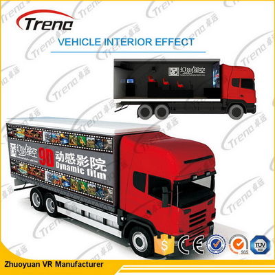 Simulatore mobile del mondo virtuale di Digital di vetro di HD VR con i film del cinema 7D