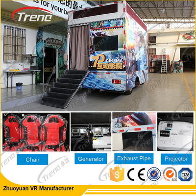 Simulatore mobile del mondo virtuale di Digital di vetro di HD VR con i film del cinema 7D