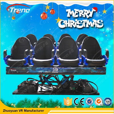 Cinema stupefacente 6/8 sedili del gioco 7D della fucilazione con l'audio di Manica 5,1