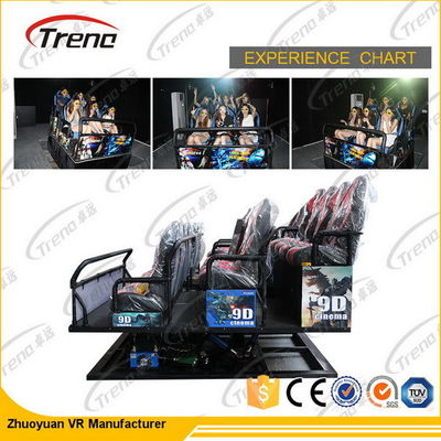 Sistema elettrico del cinema interattivo 5D con diversi giocatori/7D di vetro di Funin VR 3DM