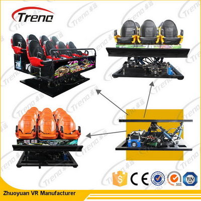 6-12 mette il cinema a sedere di vetro 5D 7D del simulatore 3DM di realtà virtuale 9D per il parco a tema