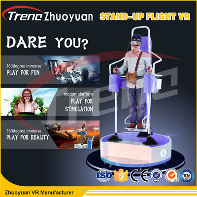 L'annuncio pubblicitario di qualità superiore HD 1080P sta sul parco a tema di volo VR con i giochi della mosca