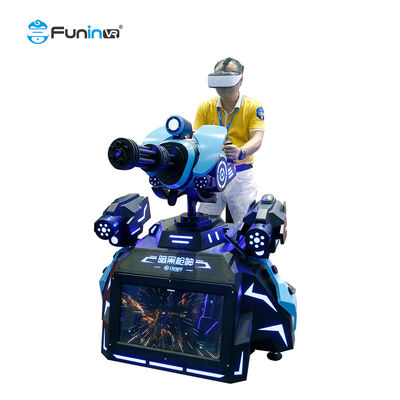 Simulatore di tiro interattivo in realtà virtuale 9D Esperienza Vr Gatling Master