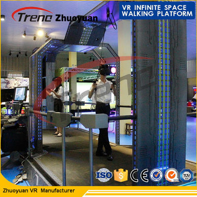 Simulatore d'inseguimento capo della passeggiata dello spazio del video gioco VR con la piattaforma interattiva