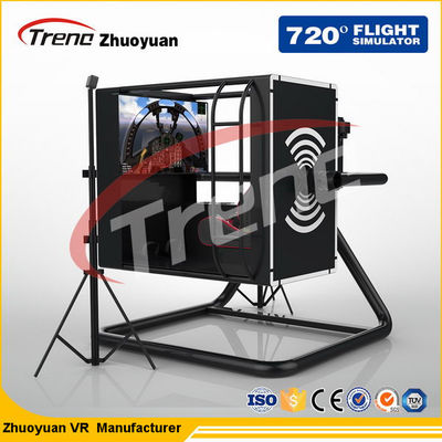 Singolo giocatore di battaglia VR Flight Simulator della fucilazione con una piattaforma girante di 360 °