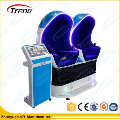 Parco a tema pieno di realtà virtuale di moto con approvazione del CE della cabina dell'uovo di comodità