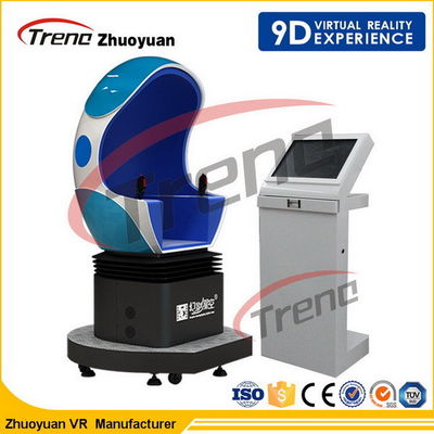 Parco a tema pieno di realtà virtuale di moto con approvazione del CE della cabina dell'uovo di comodità