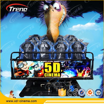 Cinema mobile 5D del circuito idraulico con la console di gioco di realtà virtuale