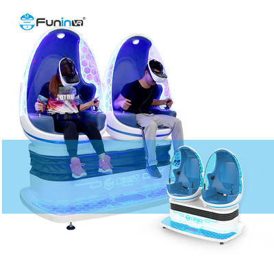 2 sedili 9D VR Chair Virtual Reality Seat Kids Theme Park 550KG