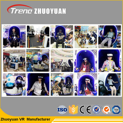 simulatore con diversi giocatori del cinema della macchina 9d del gioco 1.5KW con il casco girante 360