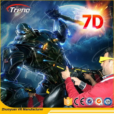 Cinema elettrico della piattaforma di dof del grande 7D cinema professionale 3 con effetto speciale