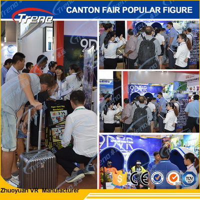 Sedia elettronica di moto del simulatore del cinema della piattaforma 9D con effetto neve/della pioggia