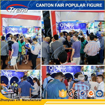 Sedia elettronica di moto del simulatore del cinema della piattaforma 9D con effetto neve/della pioggia