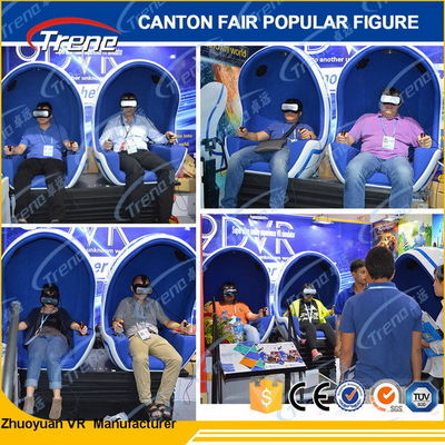 Cinema esclusivi di azione dell'uovo 9d da 360 gradi con i vetri di realtà virtuale 3d Vr