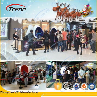 i cinema di azione del doppio 9d di realtà virtuale 220v scelgono/il CE passeggero del triplo/doppio