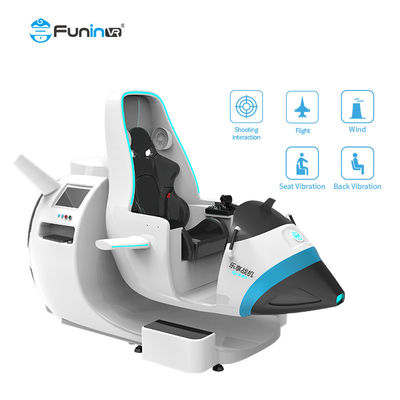 360 cabina di pilotaggio di grado 9D VR Flight Simulator per l'aeroporto del negozio di VR