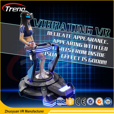 Simulatore del casco del movimento VR di vibrazione delle montagne russe nel centro commerciale