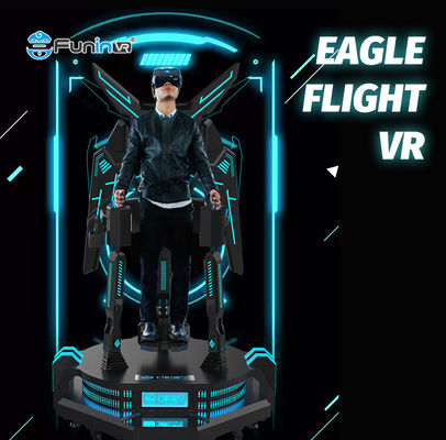 0.8kw Stand Up Flight VR Simulator Ultimate Platform Alta velocità di movimento