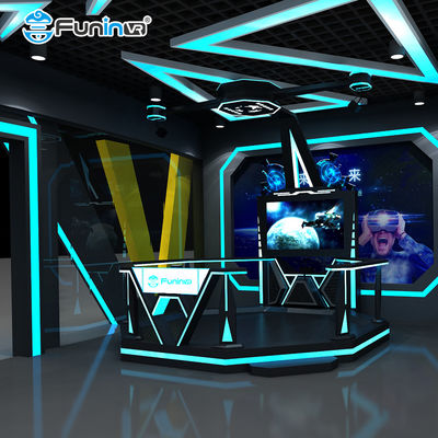Multiplayer Gaming Simulatore di tiro 9D Walker con 6DOF Motion Platform