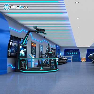 Multiplayer Gaming Simulatore di tiro 9D Walker con 6DOF Motion Platform