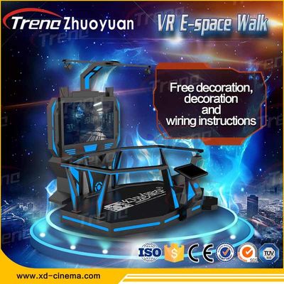 Cinema di azione dei giochi 9D della fucilazione del nero della passeggiata dello spazio di realtà virtuale di HTC VIVE