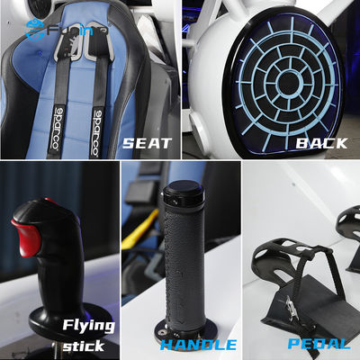 Simulatore VR HTC Vive 360 in fibra di vetro con carico nominale di 100 kg