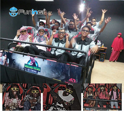 24 sedie 7D Cinema 3D Screen For Interactive Motion Race Simulator