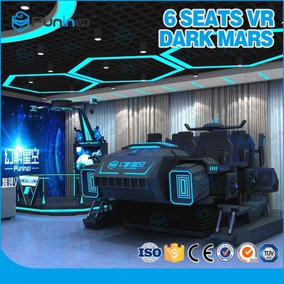 Gioco dell'interno di stile di realtà virtuale 9D VR dei giocatori Mech VR del cinema sei con il casco di VR