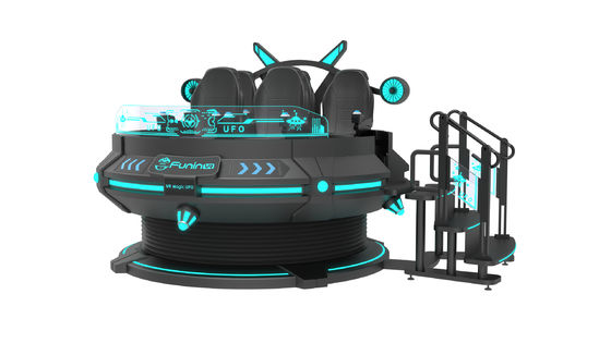 Intrattenimento schermo da 55 pollici sedia VR 9D AC220V 5 posti