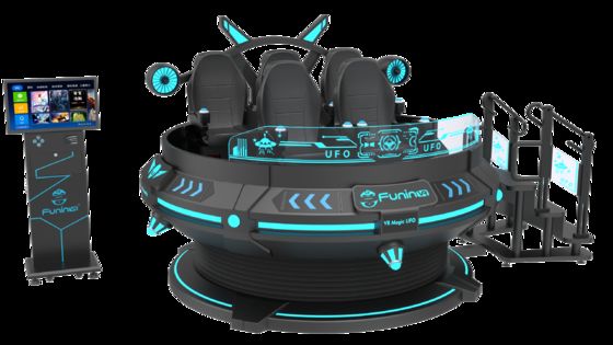 Aggiornate il vostro business di intrattenimento con 6 posti 9D VR VR Cinema Voltage 220V/2.4KW e Computer I5 1650 8G 240G