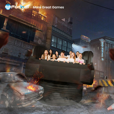 Regolare manutenzione Cinema 7D con 20kw di potenza misurata in occasione di parco sportivo