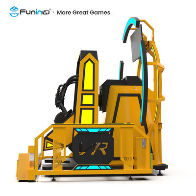 Simulatore di volo VR con rotazione a 360° Macchina da gioco arcade VR sulle montagne russe immersive