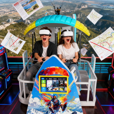 Simulatore di realtà virtuale 9D VR Skydive Immersive Experience VR Arcade Parco a tema che offre varietà di contenuti per coinvolgere soluzioni di intrattenimento interattivo