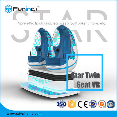 360 orma due del simulatore 220V di realtà virtuale di moto 9D di grado la piccola Egg i sedili
