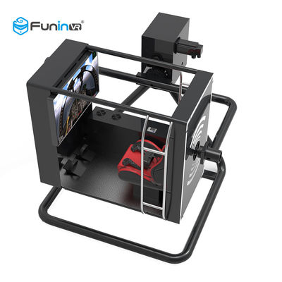 Game Center VR che pilota rotazione 220V del simulatore di 9D VR 720 gradi una garanzia da 1 anno