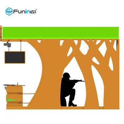 La macchina 220V VR di realtà virtuale del gioco della fucilazione pubblica la pistola emozionante dell'attrezzatura del gioco