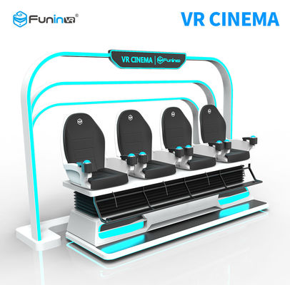 Simulatore con diversi giocatori di realtà virtuale 9D per 6-65 anni