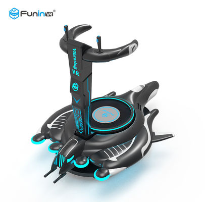 Colore nero a gettoni di divertimento 9D del simulatore dell'interno di realtà virtuale