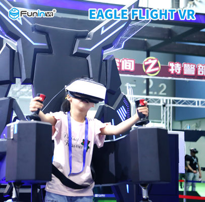 Binario di realtà virtuale giri del treno di divertimento di Flight Simulator da 360 gradi