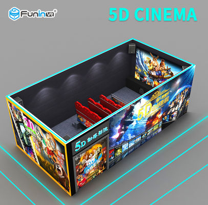 Pistola di 6 DOF che spara il cinema stereo del simulatore 7D con il gancio 2.25KW di 3D VR
