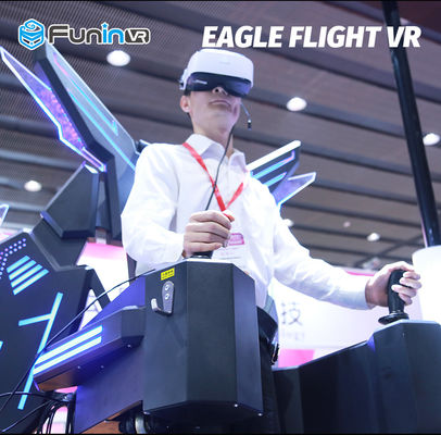 Piattaforma di moto di realtà virtuale di Flight Simulator 9D dello stand-up 360