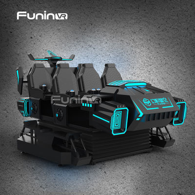 Sedili elettrici del cinema 6 di moto del simulatore del gioco di giro 9D VR di divertimento