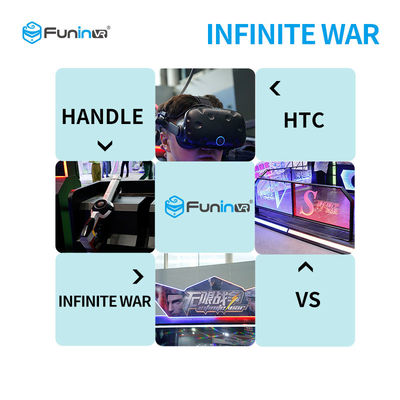 2 simulatore della fucilazione dei giocatori 9D VR con la cuffia avricolare di HTC Vive per il medio evo