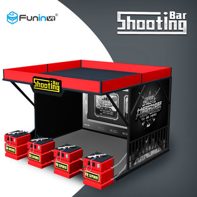 Giocatori reali dell'eroe 4 di caccia della fucilazione di senso della macchina del gioco della fucilazione dello schermo del proiettore