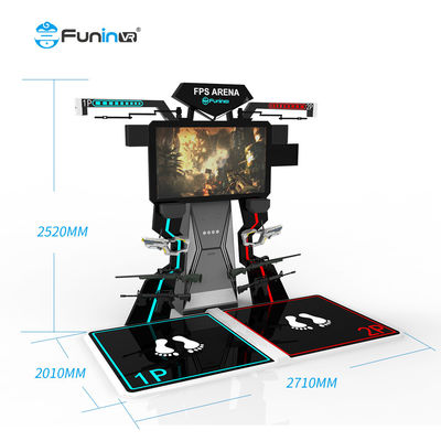 Gioco della fucilazione della lamiera sottile VR FPS che corre il simulatore di volo della macchina del gioco 9d