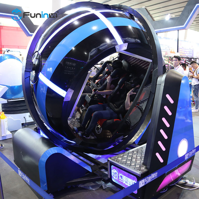 Sedia per realtà virtuale a 360 gradi 9d Simulazione di volo rotante a 720 gradi