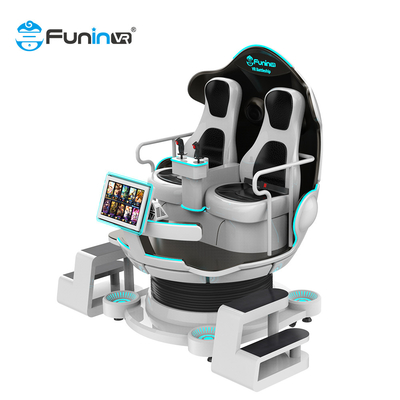 Attrezzatura multigiocatore 9D Virtual Reality Simulator Cinema 2 Player Vr Egg Chair