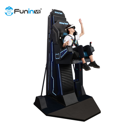 Torre Flight Simulator di goccia della macchina VR del gioco del parco di divertimenti 9d
